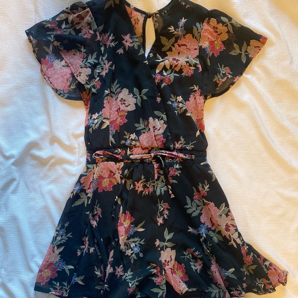 Francesca’s floral romper